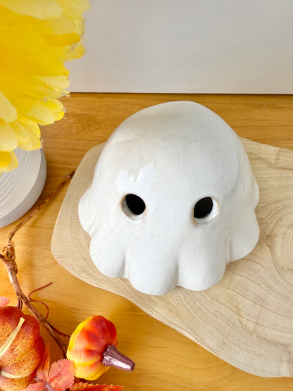 Light up Ceramic Ghost - 2 sizes