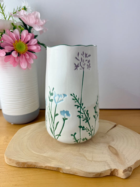 Meadow Press Flower Tall Vase