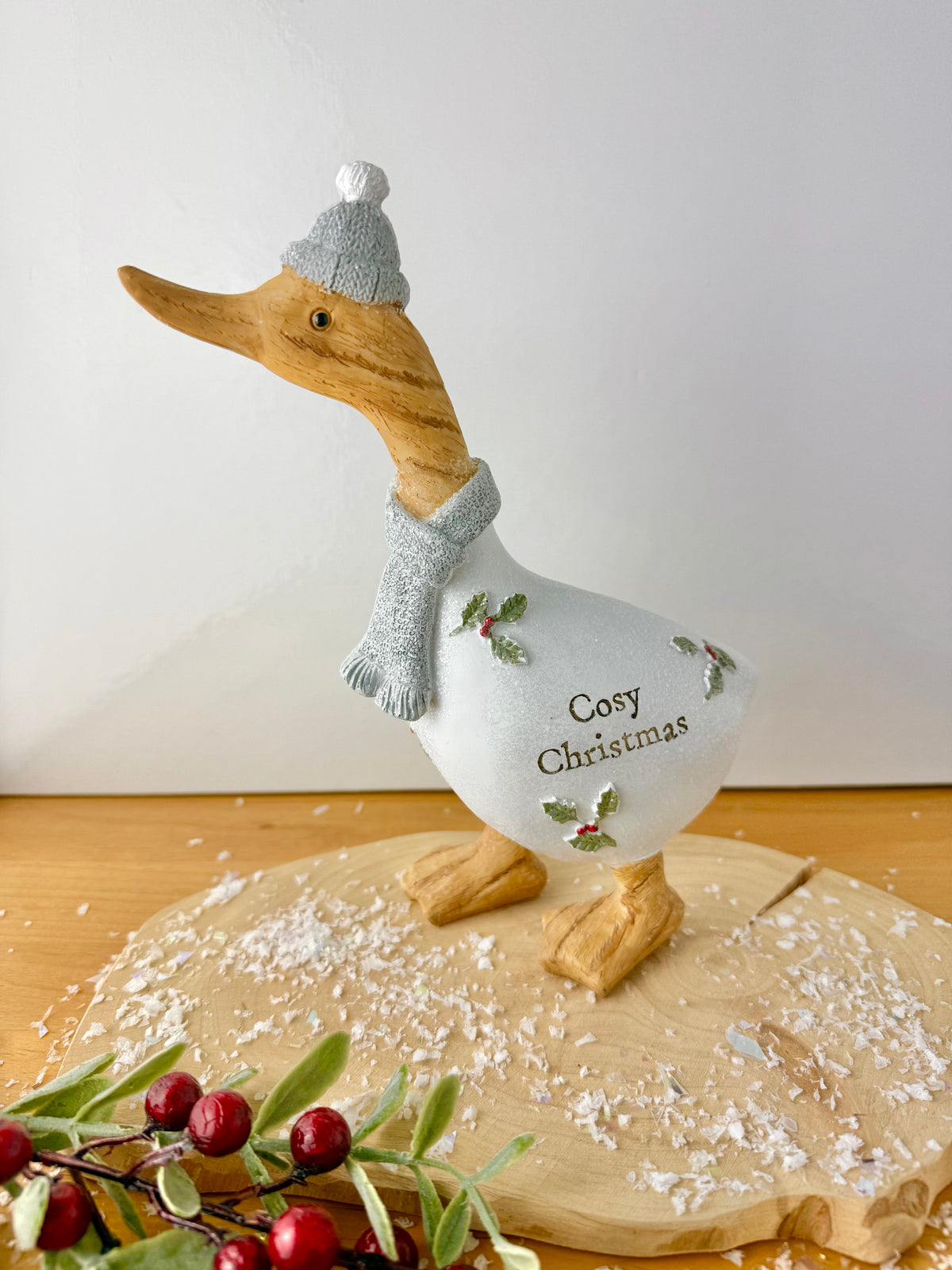 Christmas Sentiment Ducks