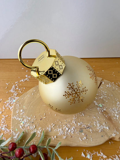 Christmas Light up Bauble - Gold
