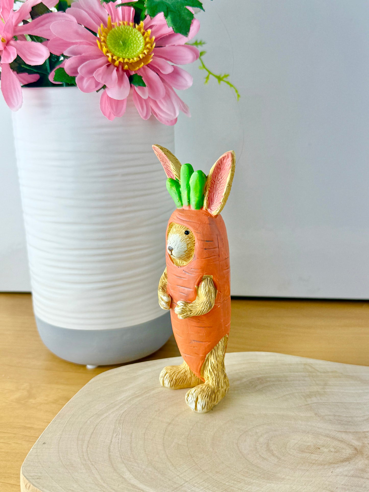 Jasper Rabbit in a carrot costume