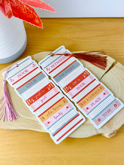 Cosy Chapter Wooden Bookmarks