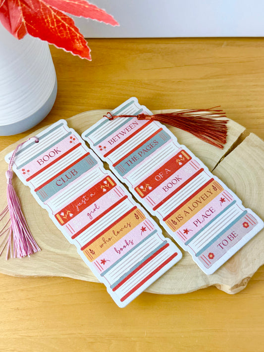 Cosy Chapter Wooden Bookmarks