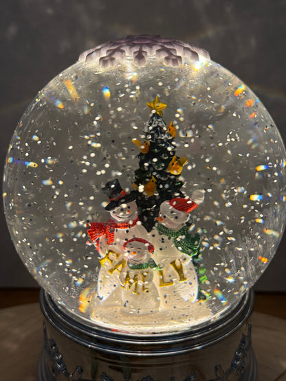 Santa LED Globe Water Spinner/ Snowglobe