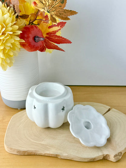 White Pumpkin Oil Burner