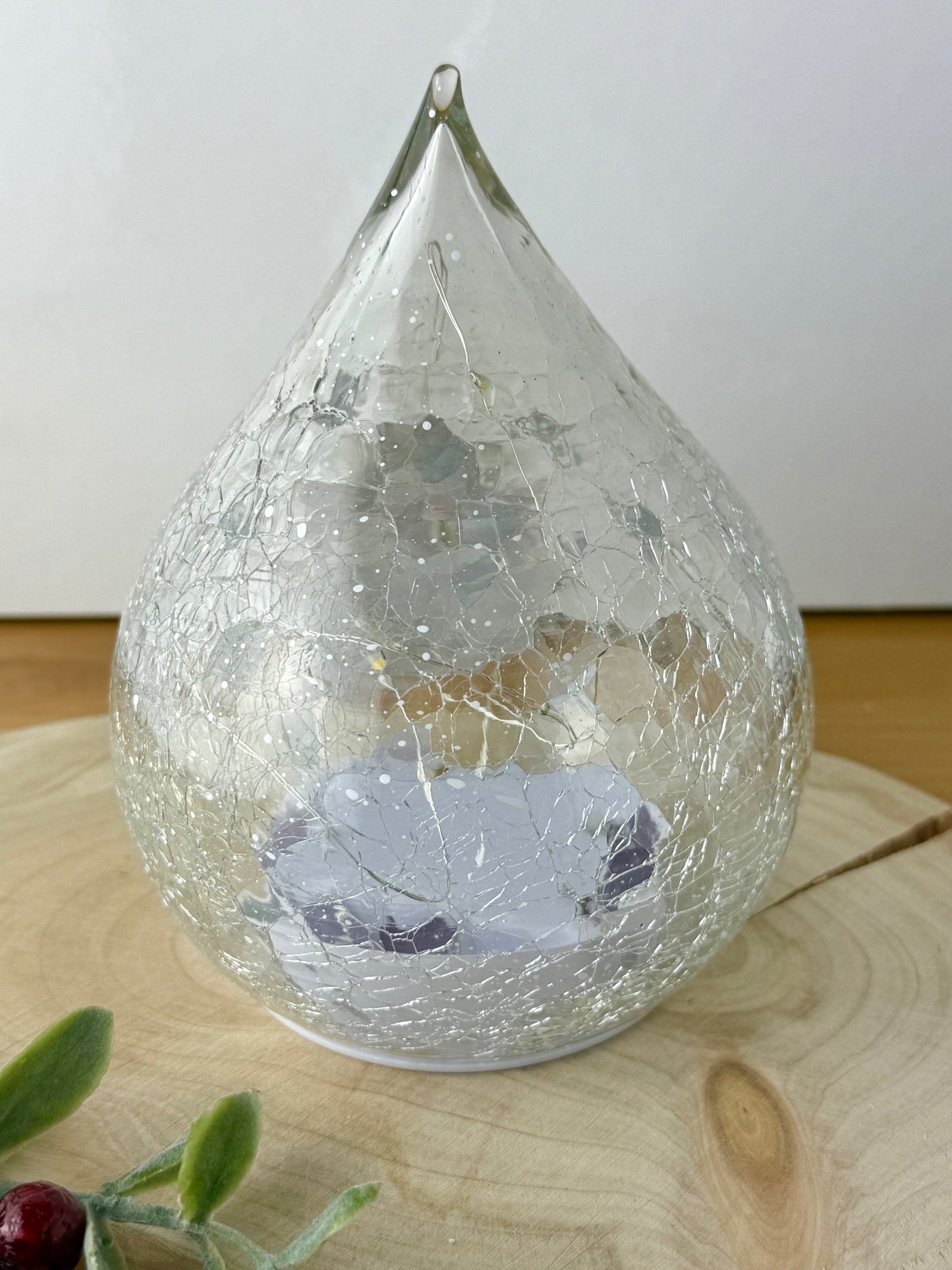 Light up Snowman Teardrop