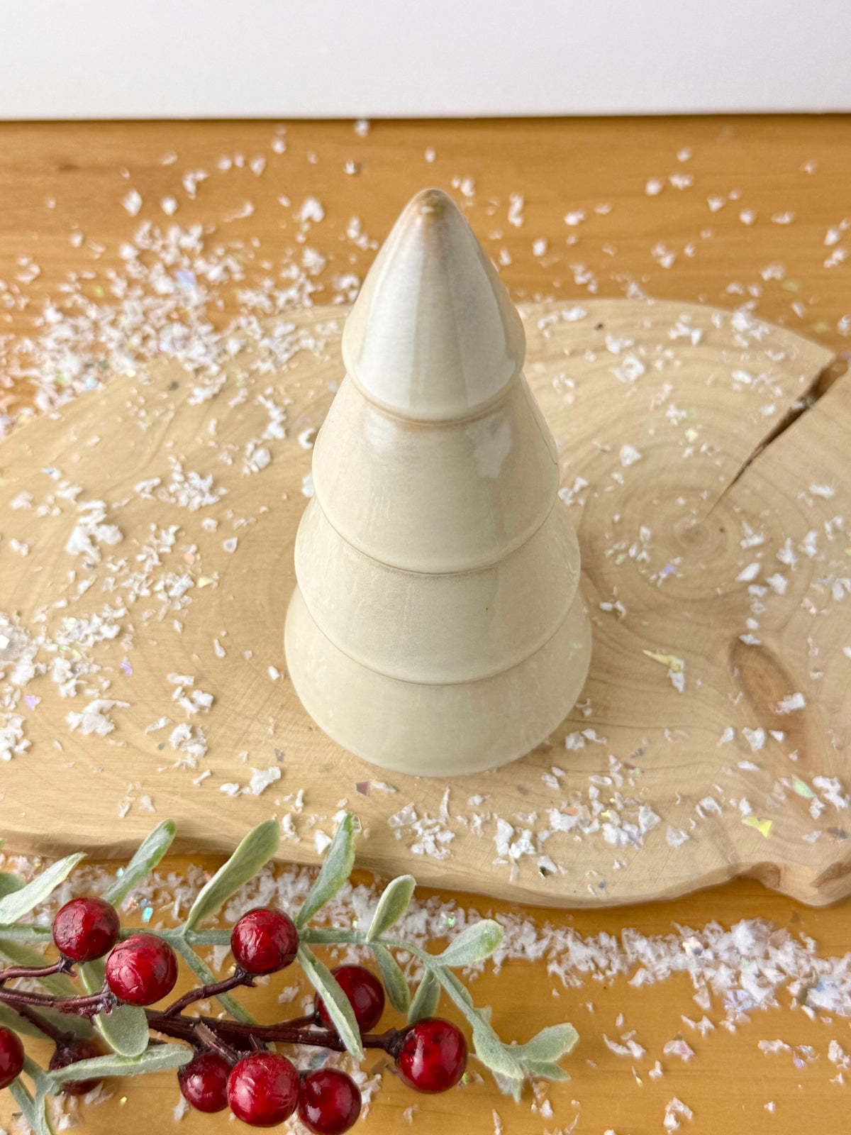 Natural Cone Christmas Tree - 2 Sizes