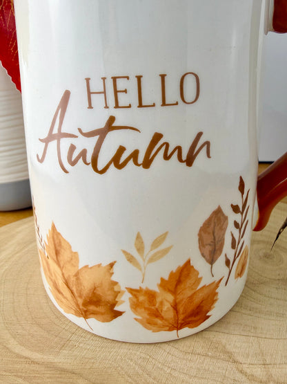 Hello Autumn Jug