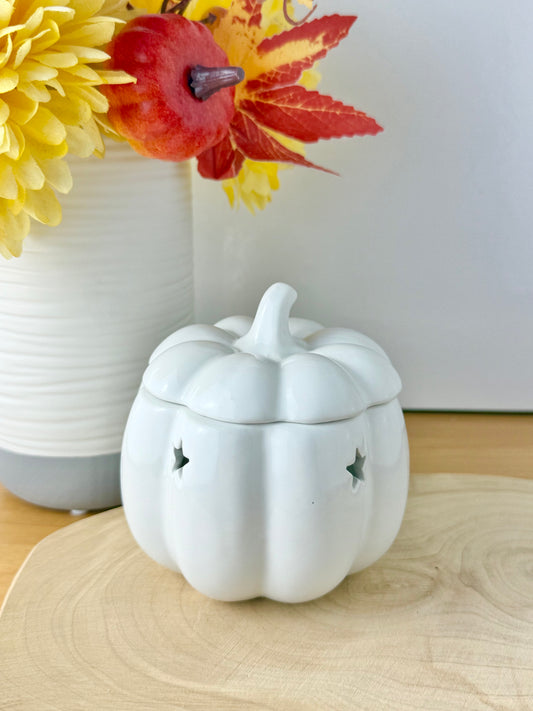 White Pumpkin Oil Burner