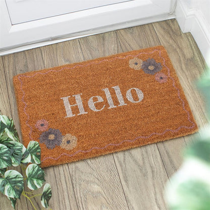 Hello Door Mat