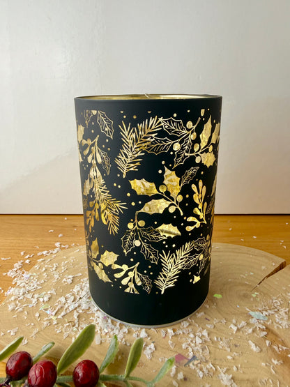 Glow Light Up Holly Lamp - Black & Gold, 2 sizes