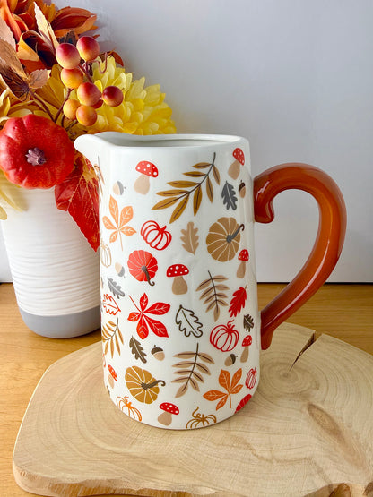 Autumn Leaves Jug
