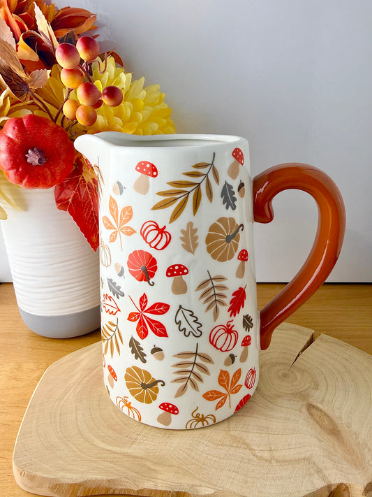 Autumn Leaves Jug