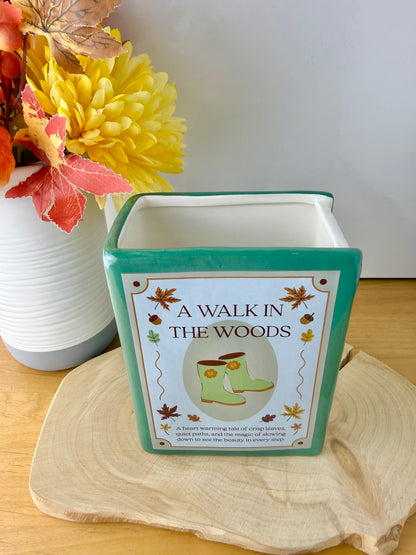 Cosy Chapter Decorative Vase - A Walk in the Woods
