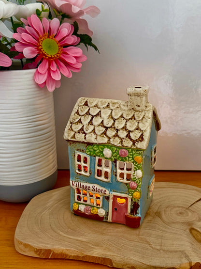 Village Pottery Village Store Tea Light Holder
