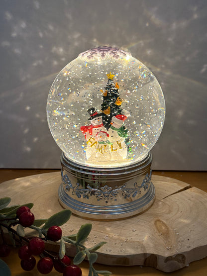 Santa LED Globe Water Spinner/ Snowglobe