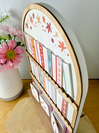 Cosy Chapter Wooden Plaque - How many books have your read this year