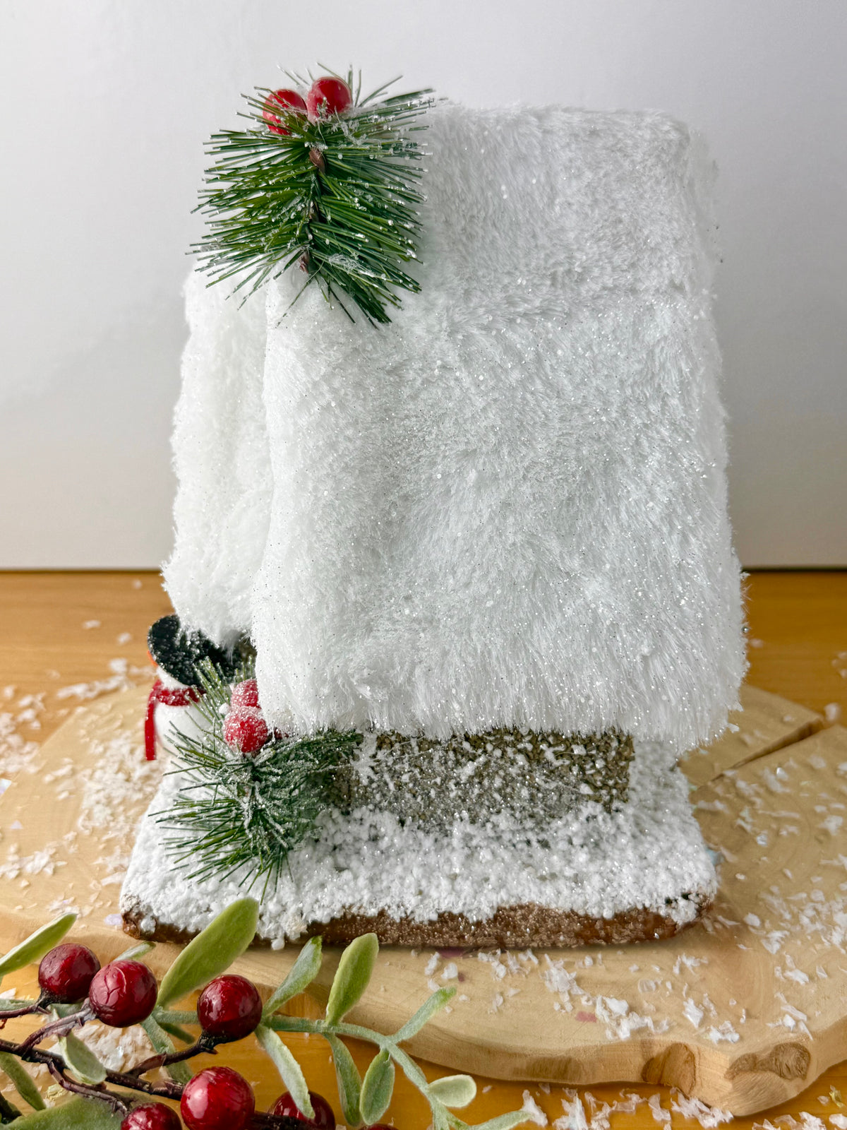 Alpine Light Up Large Log Cabin
