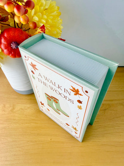 Cosy Chapter Wooden Book Box - A Walk in the Woods
