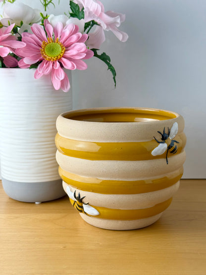 Beehive Stoneware Planters - 3 sizes