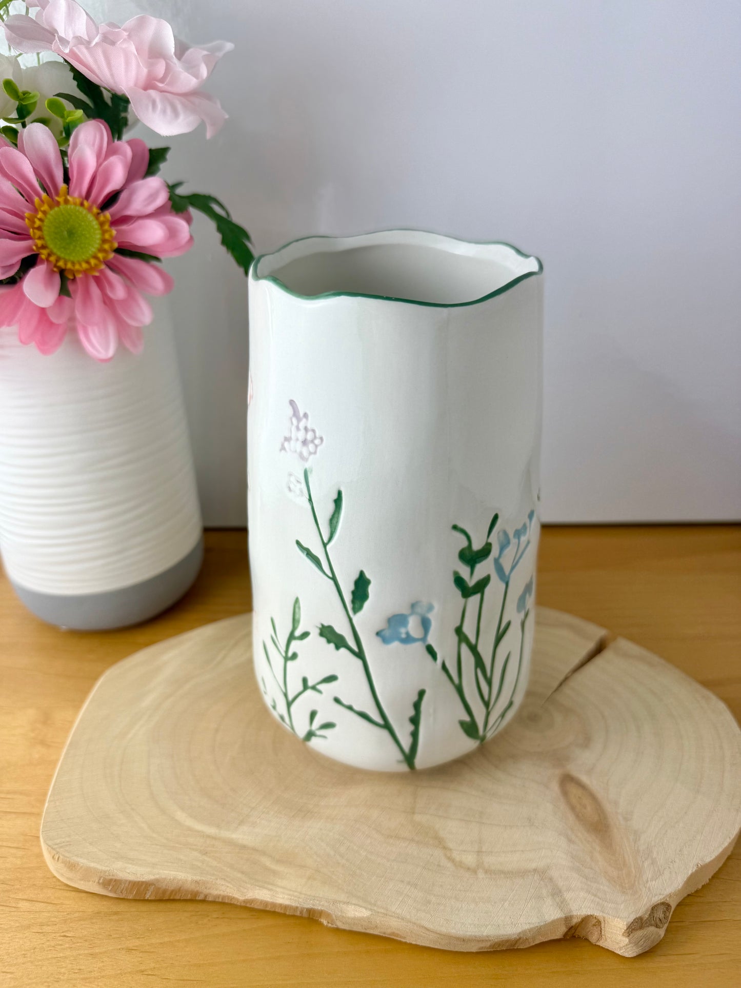Meadow Press Flower Tall Vase