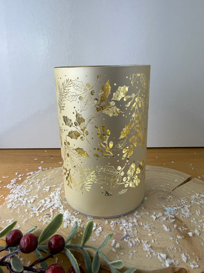 Glow Light Up Holly Lamp - Gold, 2 sizes