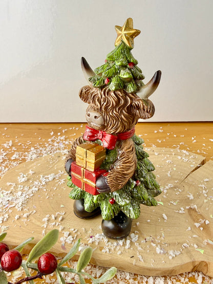 Highland Cow Christmas Tree Costume - 2 designs