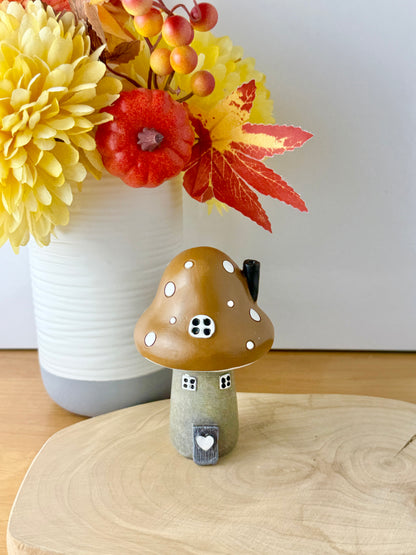 Brown Mushroom House