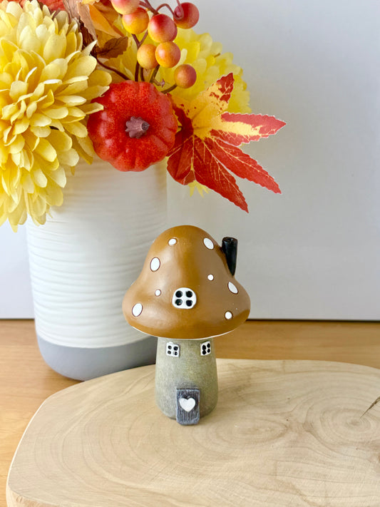 Brown Mushroom House