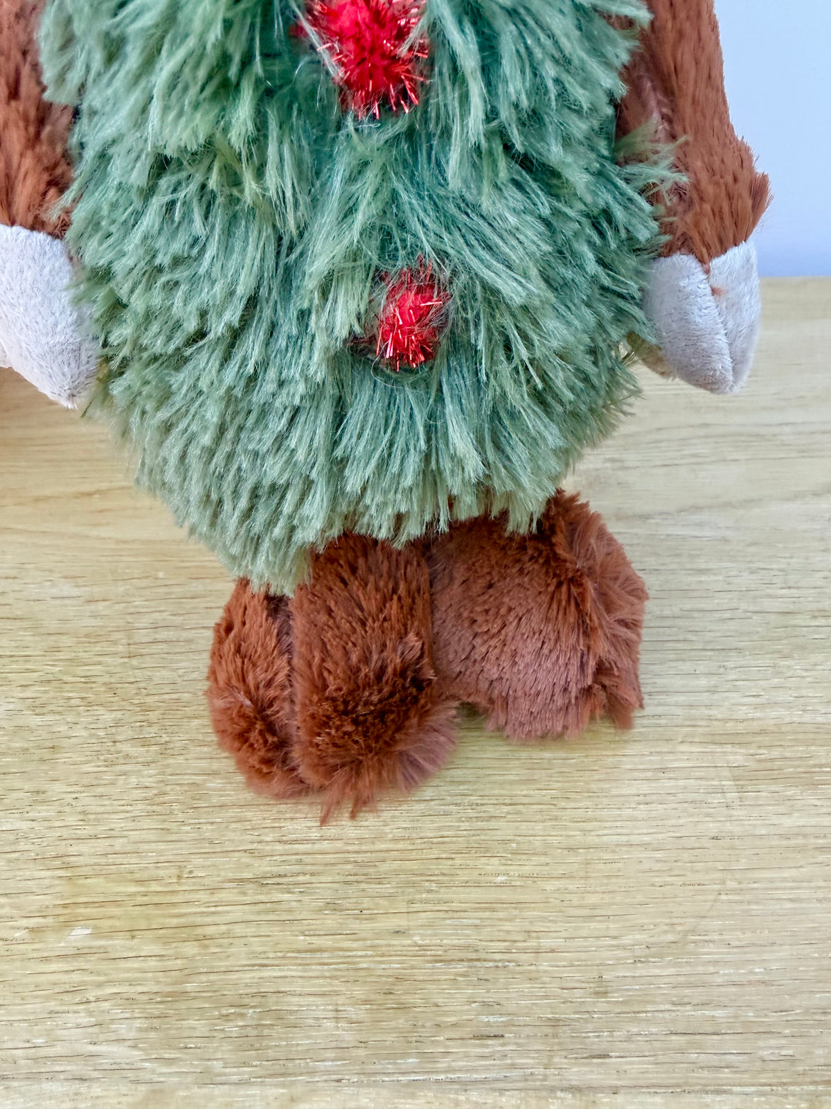 Christmas Soft Standing Highland Cow