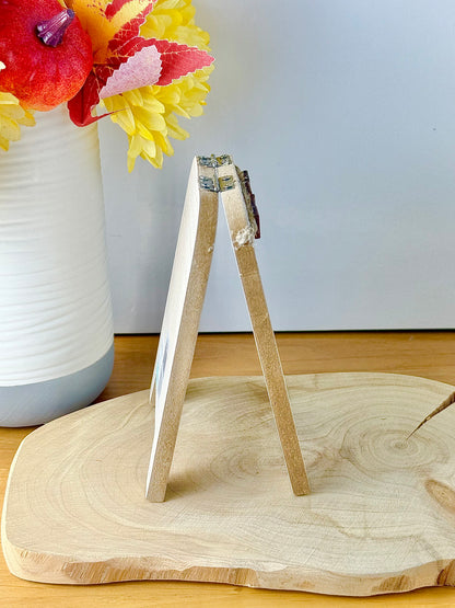 Wooden Easel Sign - Welcome to our Pumpkin Patch