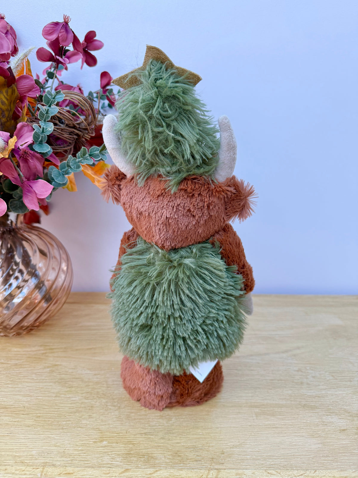 Christmas Soft Standing Highland Cow