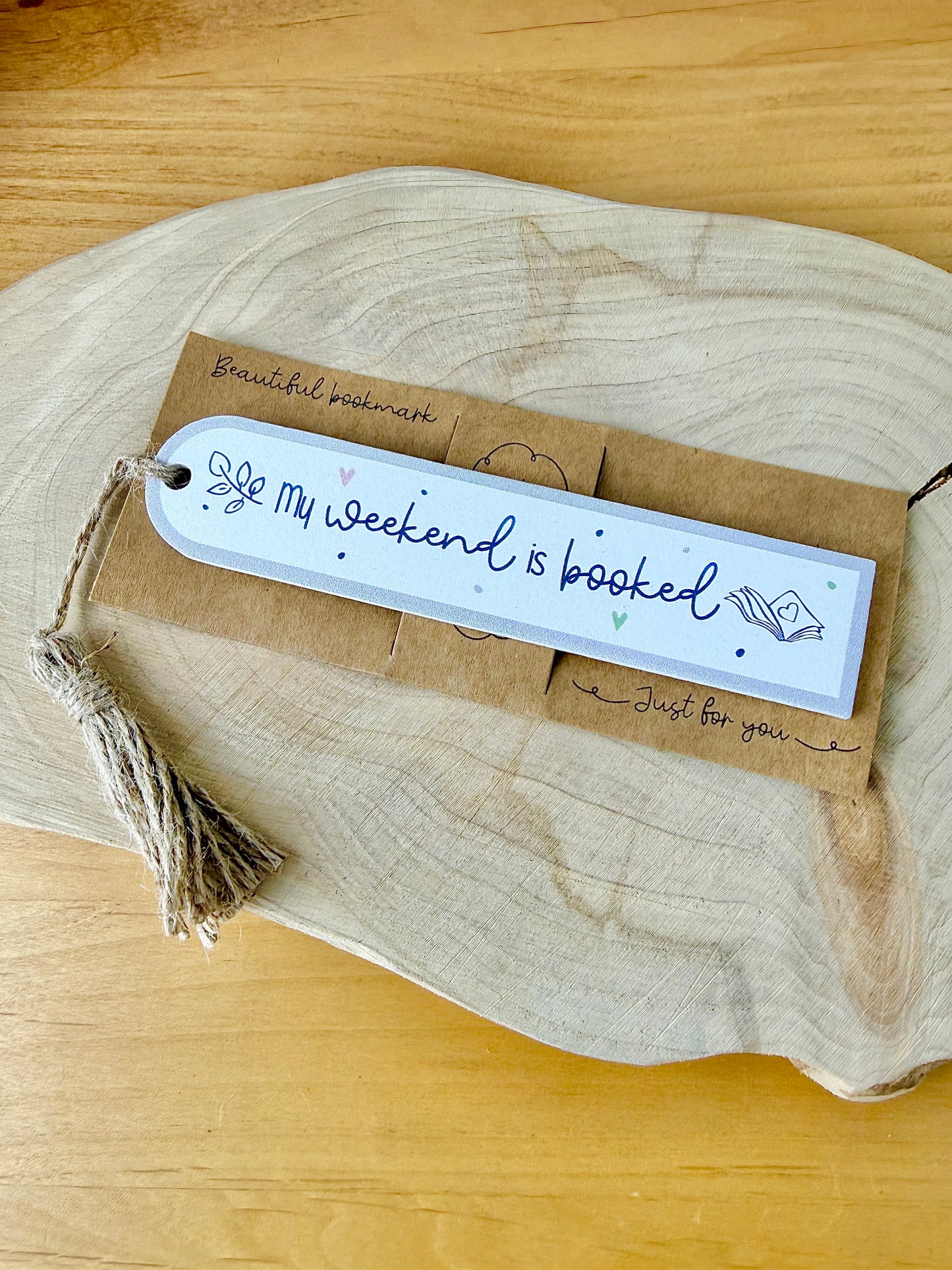 Gracefully Gifted Wooden Bookmarks - 4 designs