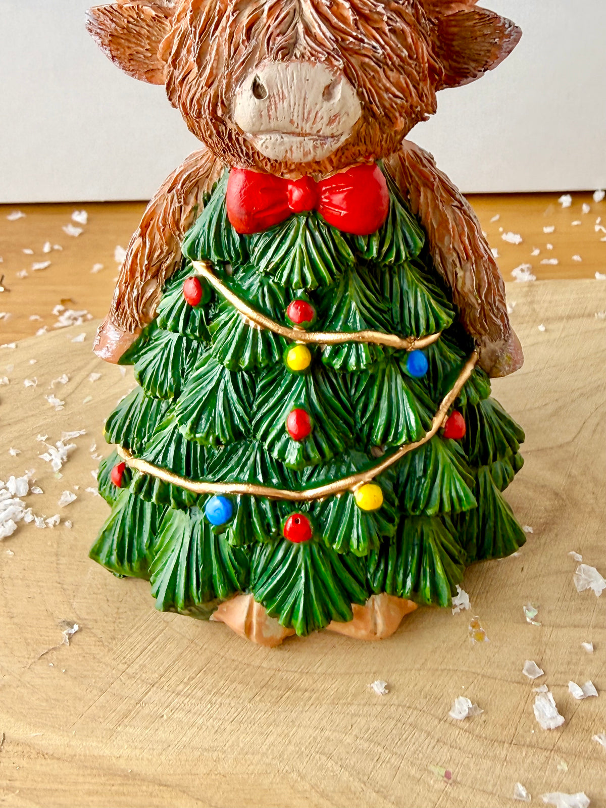 Highland Cow Christmas Tree - 2 Sizes