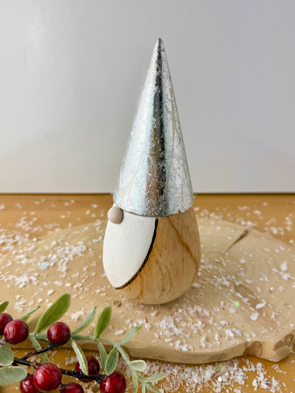 Silver Santa Gonk