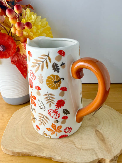Autumn Leaves Jug