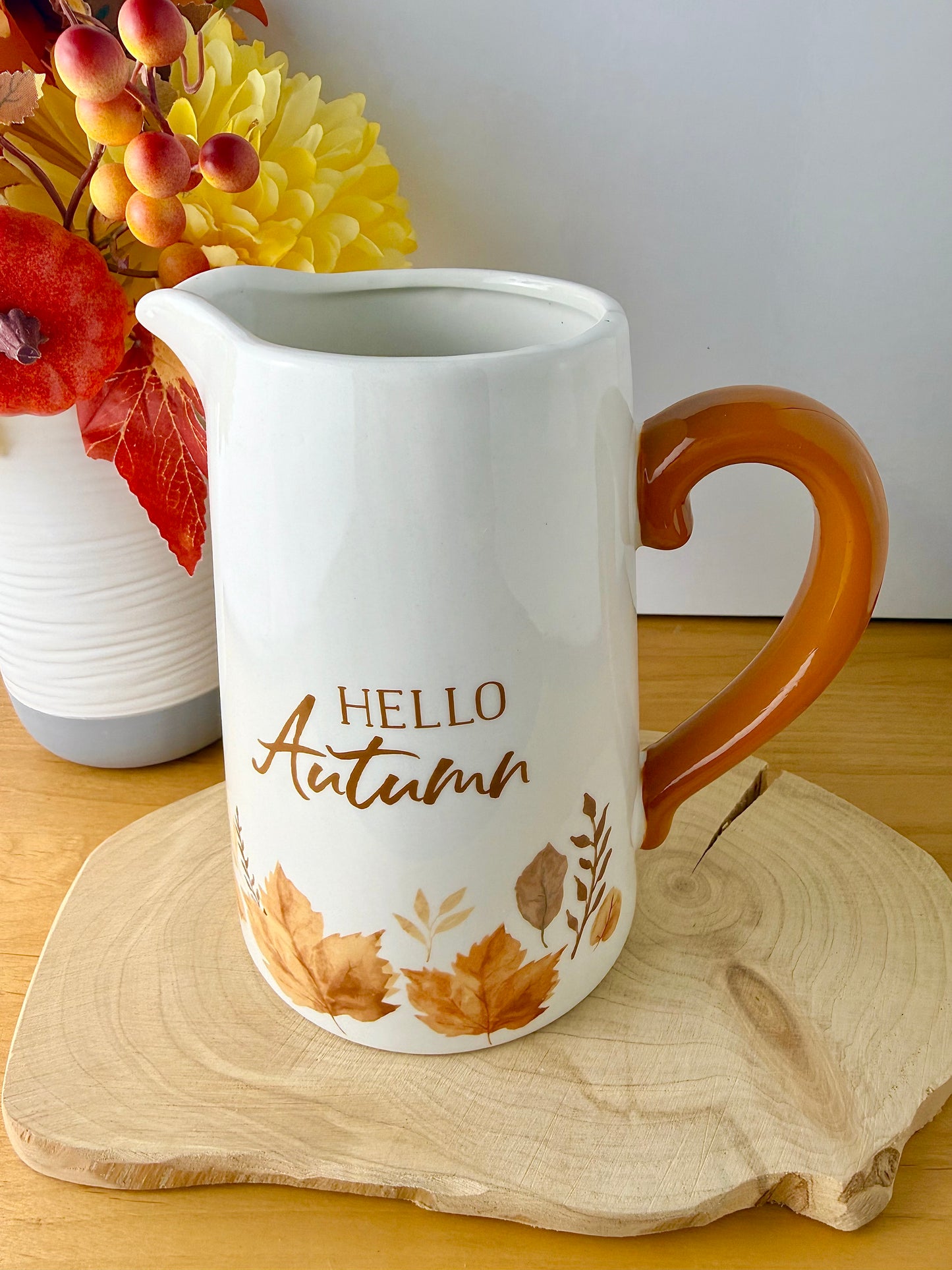 Hello Autumn Jug
