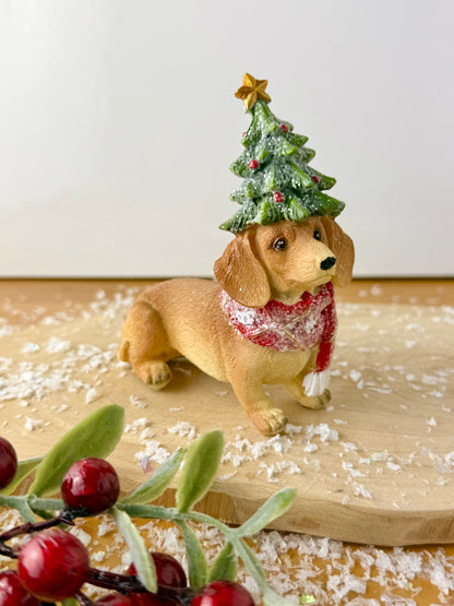 Santa Paws Festive Christmas Dog Ornaments - 4 designs