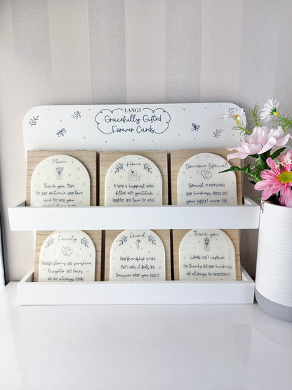 Gracefully Gifted - Wooden Sentiment Plaques - 6 designs