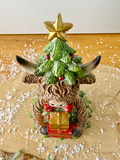 Highland Cow Christmas Tree Costume - 2 designs