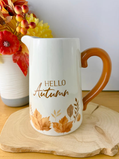 Hello Autumn Jug