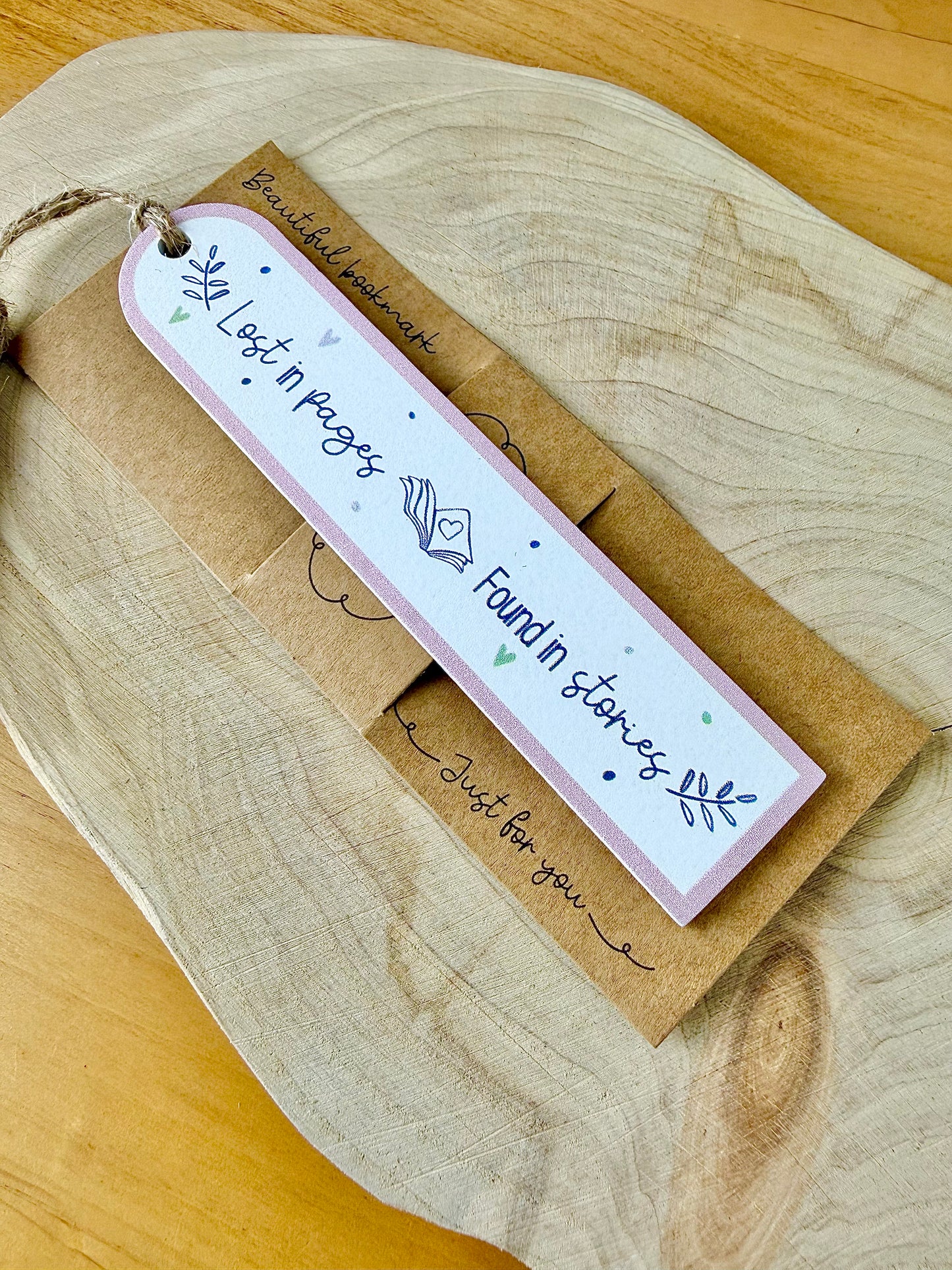 Gracefully Gifted Wooden Bookmarks - 4 designs