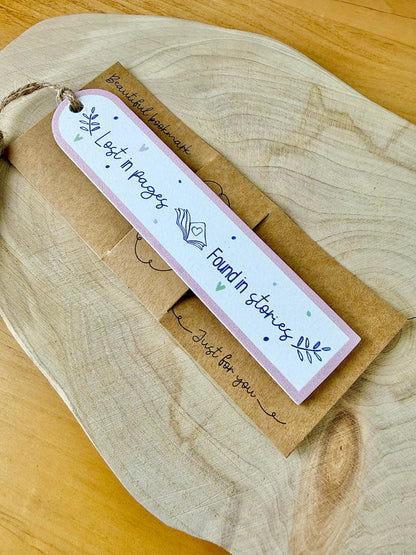 Gracefully Gifted Wooden Bookmarks - 4 designs
