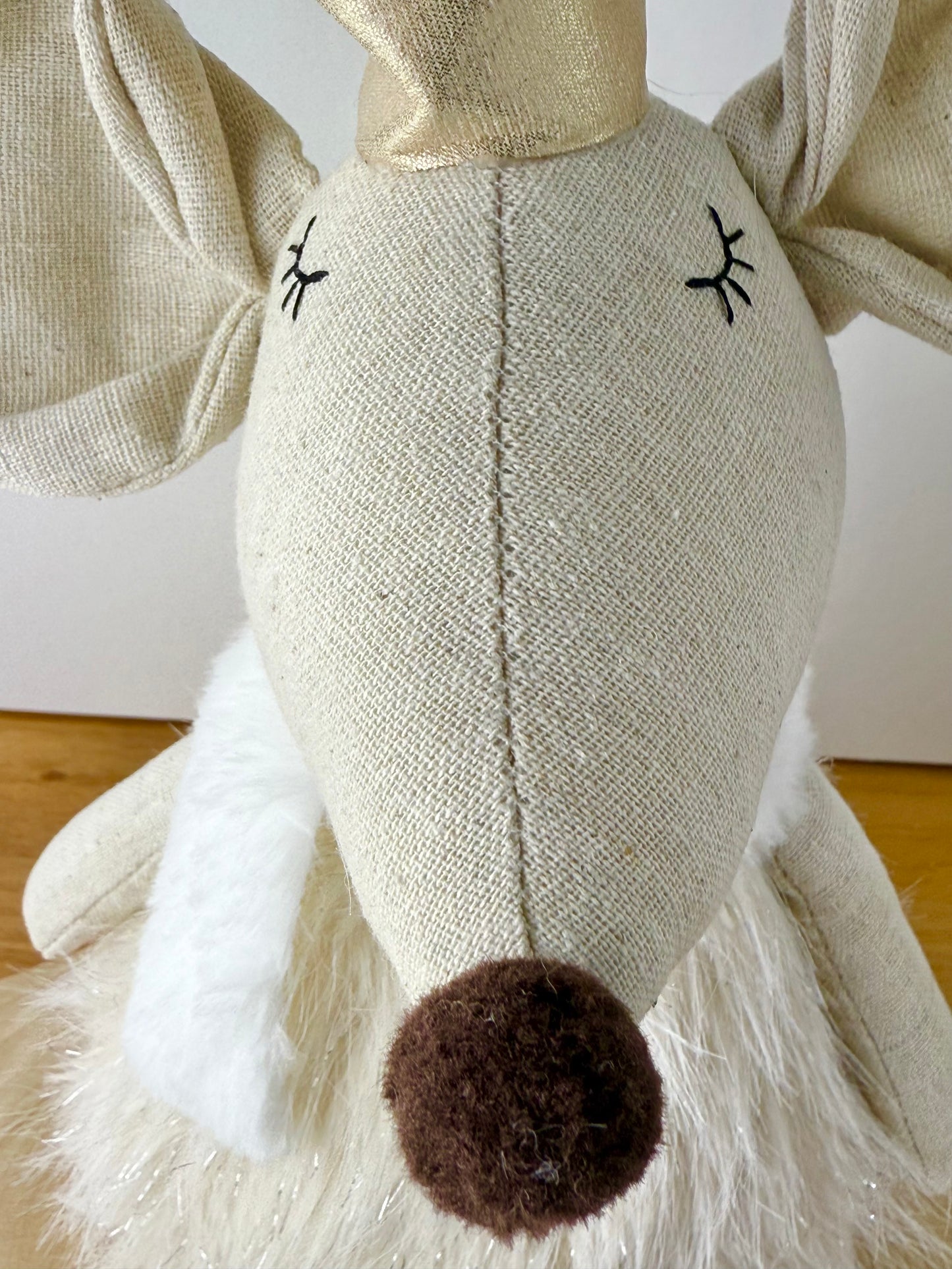 Sparkly Christmas Mouse Figure/Door Stop