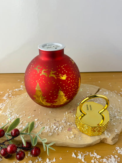 Christmas Light up Bauble - Red