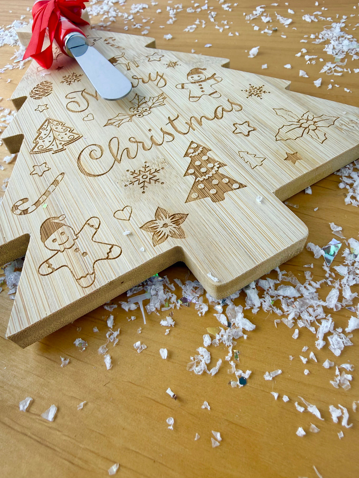 Christmas Tree Cheese Board