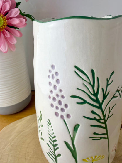 Meadow Press Flower Tall Vase
