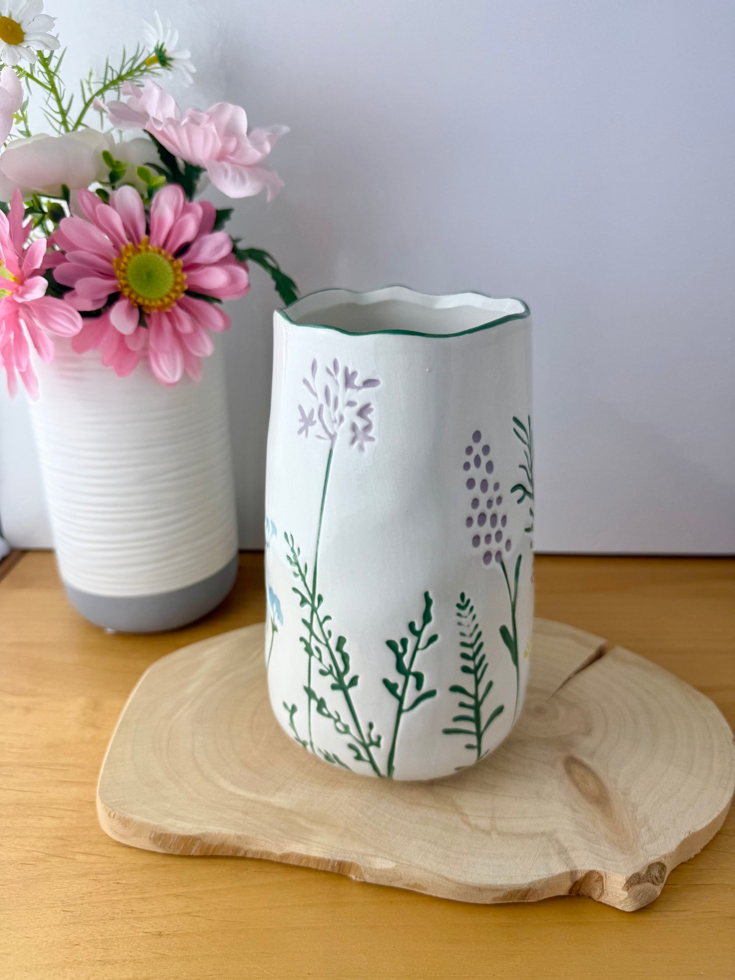 Meadow Press Flower Tall Vase