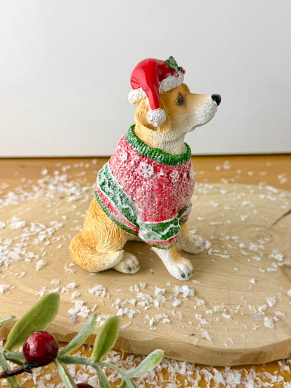 Santa Paws Festive Christmas Dog Ornaments - 4 designs