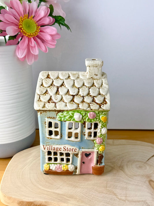Village Pottery Village Store Tea Light Holder